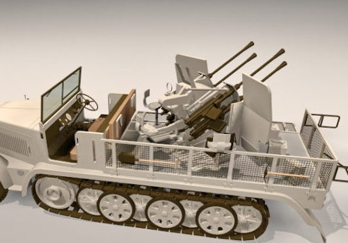 Sdkfz Artillery Vehicle