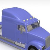 Semi Truck Head Vehicle