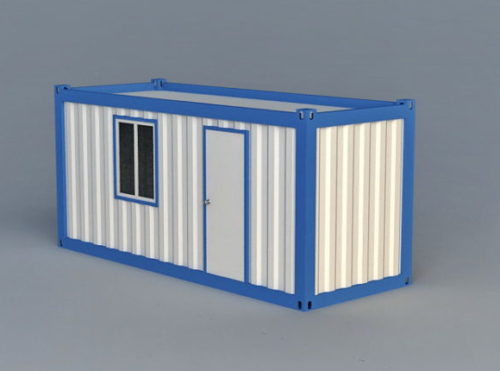 Shipping Container House 3D Model - .Max - 123Free3DModels