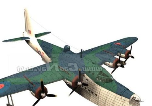 Military Flying Boat Bomber