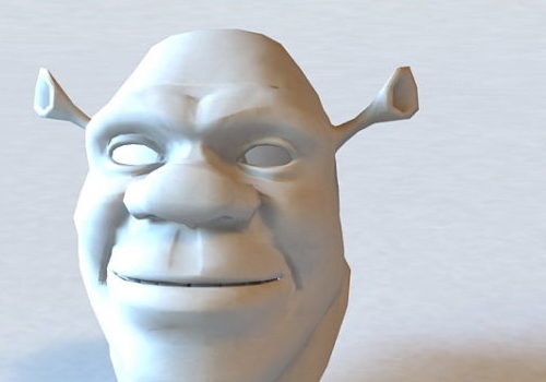 Shrek Head Sculpture | Animals