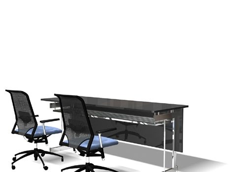 Simple Furniture Office Front Desk