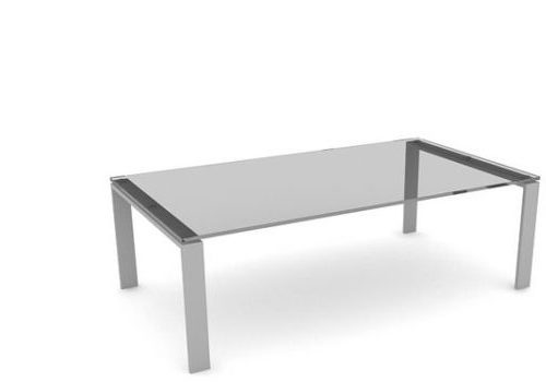 Simple Style Glass Coffee Table Furniture