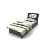 Single Size Sleigh Bed | Furniture