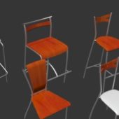 Six Metal Side Chair Pack | Furniture