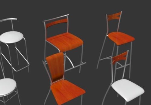 Six Metal Side Chair Pack | Furniture