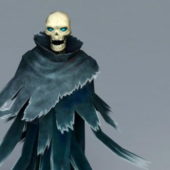 Skull Ghost Game Character