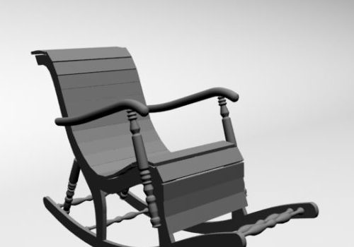 Slatback Rocking Chair | Furniture