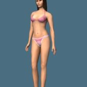 Slim Woman Body Rigged | Characters