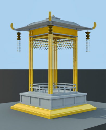 Chinese Small Pagoda Pavilion