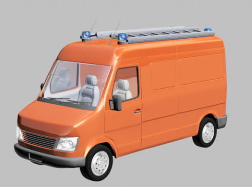 Small Rescue Truck Vehicle