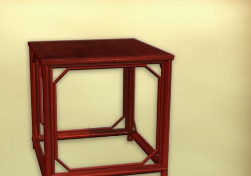 Chinese Wood Small Antique Side Table Furniture
