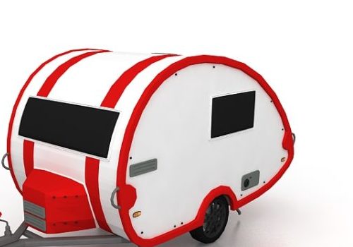 Camper Trailer Vehicle