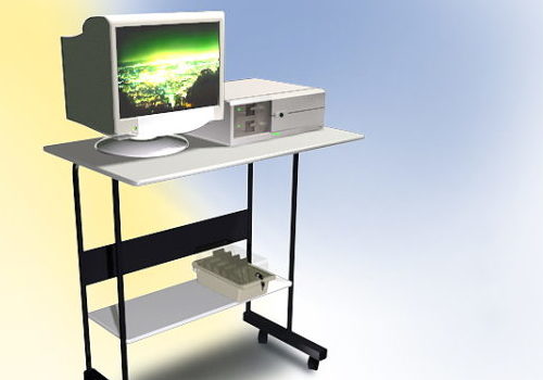 Small Computer Table Furniture With Computer