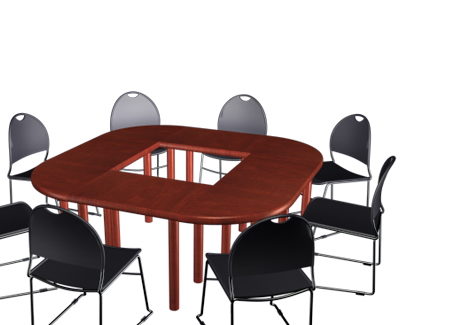 Office Small Conference Table Chairs