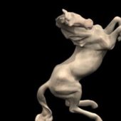 Table Horse Statue