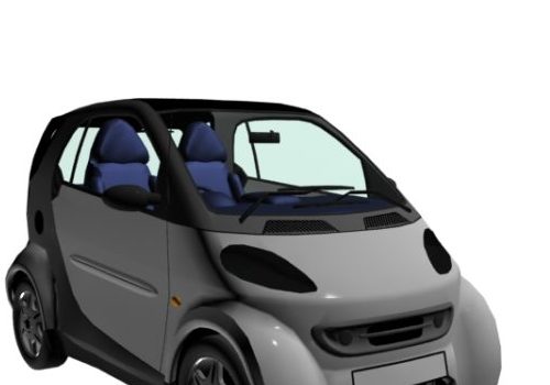 Grey Smart Passion Coupe City Car