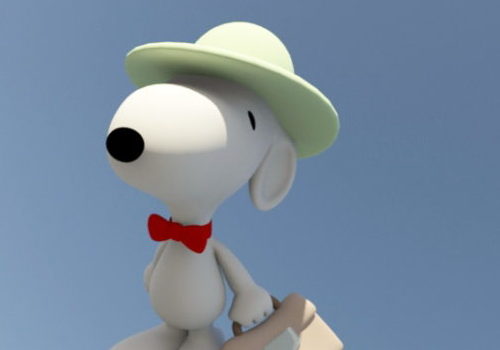 Cartoon Snoopy Dog