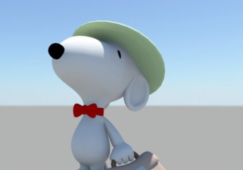 Snoopy Dog Character