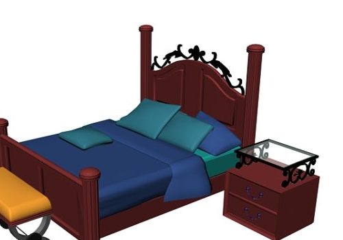 Solid Wood Bedroom Sets Furniture