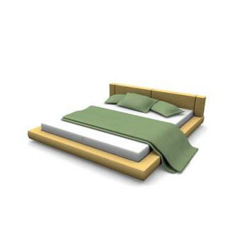 Solid Wood Platform Bed | Furniture