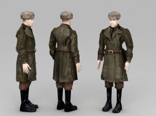 Soviet Soldier Character