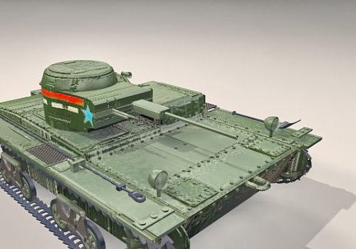 Soviet Military T-38 Light Tank
