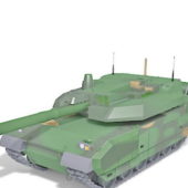 Military Soviet T-80 Tank
