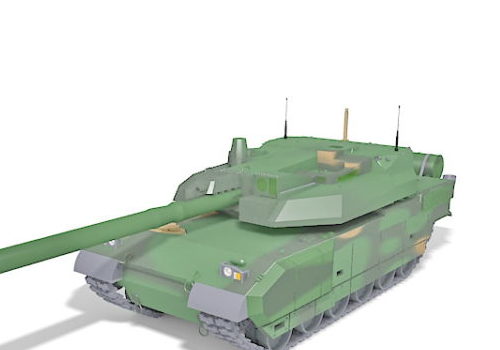 Military Soviet T-80 Tank