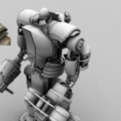 Space Heavy Marine Robot Characters