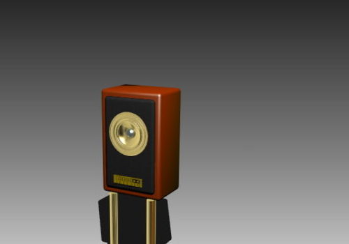 Audio Speaker Box With Stand