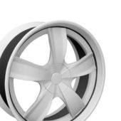 Car Spoked Wheel
