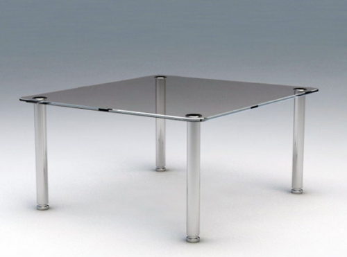 Minimalist Glass Coffee Table