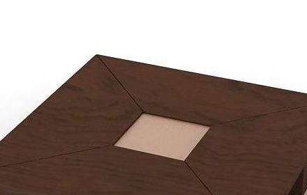 Square Coffee Table, Wooden Desk Furniture