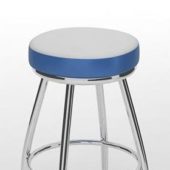 Stable Bar Stool Round Top Furniture