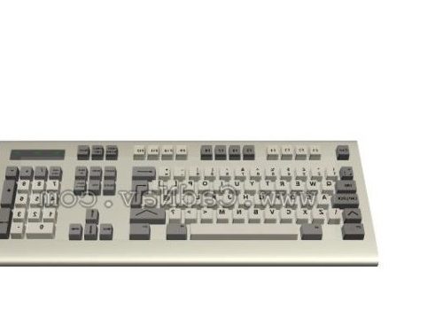 Electronic Standard Computer Keyboard
