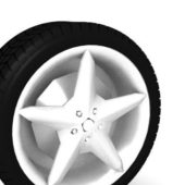 Car Star Wheels And Tire
