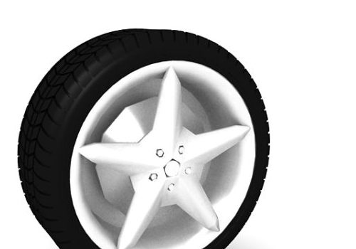 Car Star Wheels And Tire