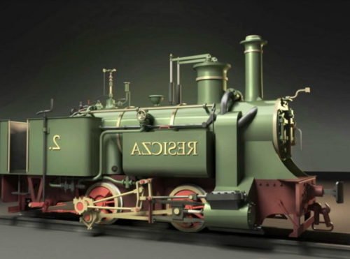 Vintage Steam Locomotive