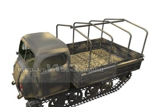 Military Steyr Caterpillar Truck