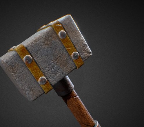 Weapon Stone Hammer