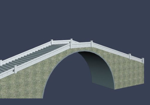 Building Stone Arch Bridge