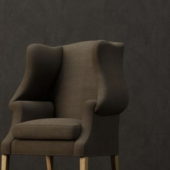 Straight Back Armchair | Furniture