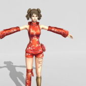 Street Fighter Girl Character V1