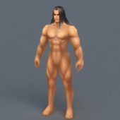 Strong Man Character Body