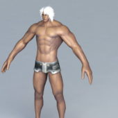 Strong Man Character Swimwear Style
