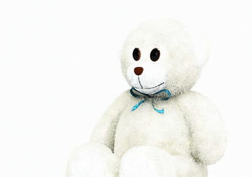 White Bear Stuffed Toy Animals