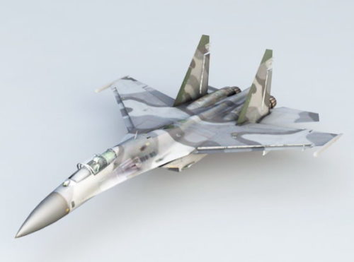 Army Su-27 Flanker Fighter