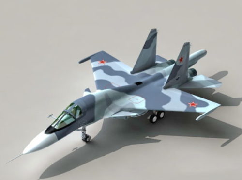 Military Sukhoi Su-34 Fighter Aircraft