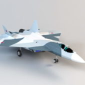 Sukhoi T-50 Russian Fighter Jet